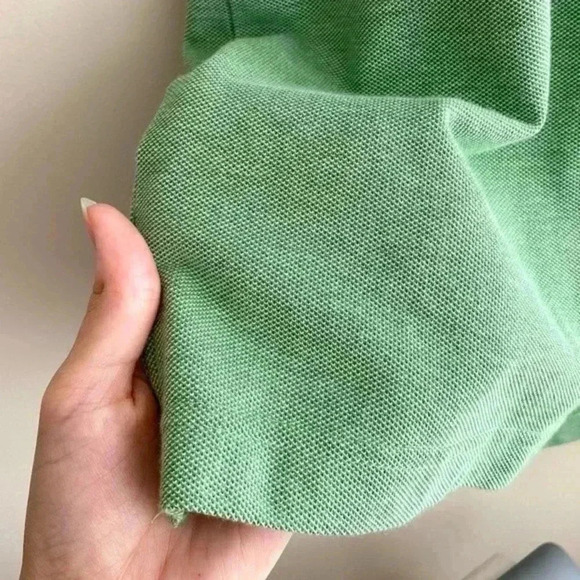 Brooks Brothers 346 Solid Piquè Green Slim Fit Polo, Size Large - Picture 6 of 15